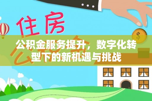 神农架公积金服务提升，数字化转型下的新机遇与挑战