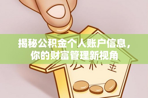 神农架揭秘公积金个人账户信息，你的财富管理新视角